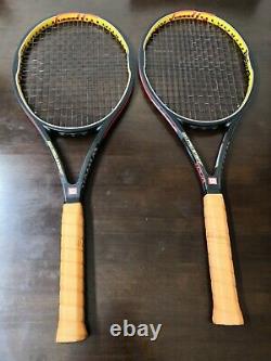 (1) New Wilson Hyper Pro Staff Tour 90 4 3/8 grip Tennis racquet