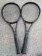 2 Excellent Condition, Barely Used Wilson Rf97 Prostaff Autograph Racquets 4 5/8