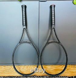 2 Tennis Rackets Customised WILSON BLADE 98 18x20 countervail in L3