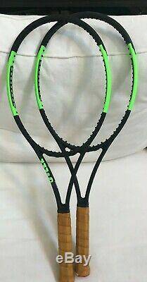 2 Wilson Blade 98's 18x20 withCountervail Matched pair -4 3/8th's' Grip
