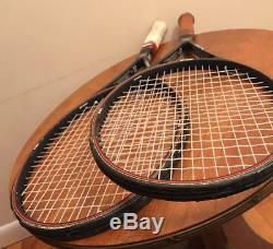 (2) Wilson Pro Staff 6.0 95 Midplus 4 1/2 Tennis Racquets