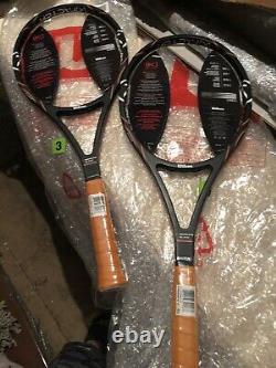 2 rackets WILSON PRO STAFF 88 PETE SAMPRAS 2 L3 (4 3/8) NEW! RARE