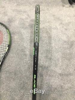 2 x Wilson Blade 98 (18 x 20) tennis rackets. Very Good Condition