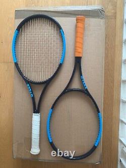 2 x Wilson H19 prostock tennis racquet in Ultra V2 paint job (matched pair)