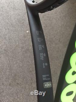 2 x Wilson blade 98CV 16x19 Noir Tennis Rackets (Grip size 4)- BRAND NEW