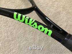 2020 Wilson H22 16x19 Pro Stock Tennis Racquet Blade 98 V7 Paint Job Racket