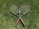 2x Wilson Pro Staff 6.0 95 Classic Strung Tennis Racquets! 4 1/2