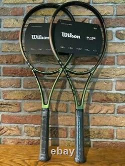 2X Wilson Blade 98 16x19 V8 (2021) Brand New Grip 2 Tennis Racquets