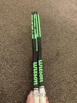 2x Wilson Blade 98s Countervail Tennis Racket FRAME ONLY Grip 3 (4 3/8)