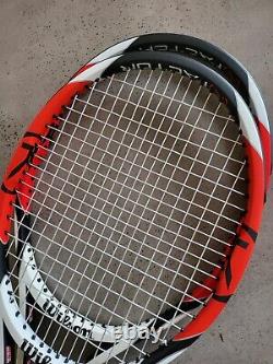 2x Wilson K Factor Six One Tour Tennis Racquets