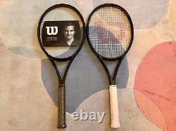 2x Wilson Pro Staff Six. One 100 v13 Tennis Rackets/Racquets