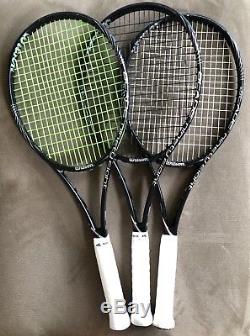 3 Wilson BLADE BLX 98S Spin Effect Amplifeel Tennis Racquets Great Shape