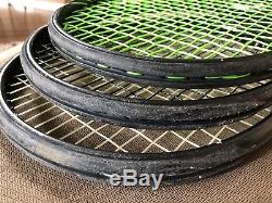 3 Wilson BLADE BLX 98S Spin Effect Amplifeel Tennis Racquets Great Shape