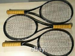 (3) Wilson Blade 98 BLX 16/19 L3 (4 3/8) Matched Set Tennis Racquets
