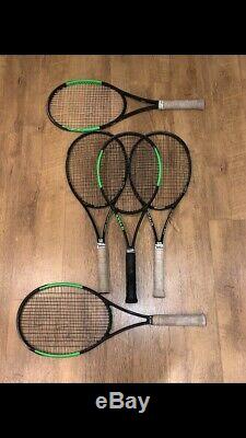 5 Wilson Blade Tennis Rackets Mens in good condition, rackets are unstrung