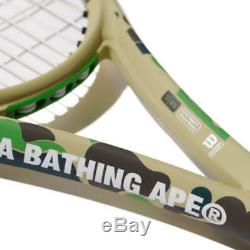 A Bathing Ape Bape Wilson Tennis Racket L New Rare Auth