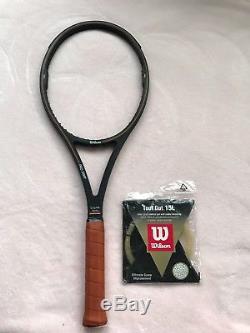 BNWOT Wilson Pro Staff Mid Size 85 Tennis Racquet St. Vincent Cap (BSQ) B