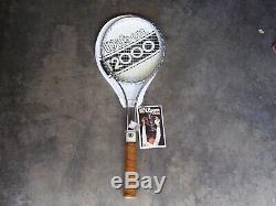 Brand New Rare Wilson T-2000 Tennis Racquet 41/2 W /original Tags Spectacular