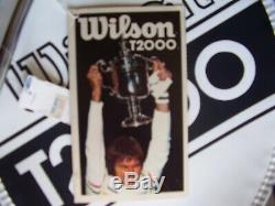 Brand New Rare Wilson T-2000 Tennis Racquet 41/2 W /original Tags Spectacular