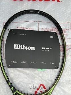 Brand New Wilson Blade 98 16x19 v8 Tennis Racket Grip 1