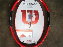 Brand Newith Wilson Pro Staff RF 97 Tennis Racquet 41/4 First Generation
