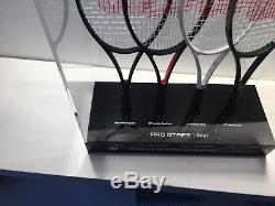 Coffret numéroté de 4 mini raquettes Wilson Roger Federer