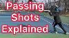 Cross Court Vs Down The Line Passing Shots Tennis Strategy And Technique Explained