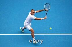 Dan Evans 2019 Match Used Wilson Tennis Racket Signed Custom Damaged