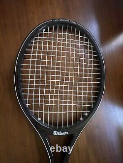 Ellen Degeneres Autographed GIANT Wilson Tennis Racket 54 to benefit charity