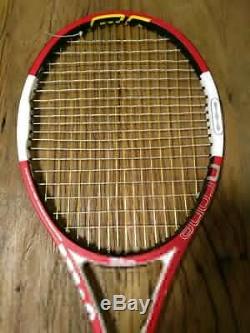 Wilson N code Tennis Racket 90 4 5/8 Tennis Unstrung 