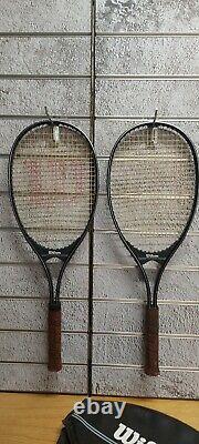 Joblot 10 Vintage Tennis Rackets Wilson Demon Capri Stan Smith Smasher and bag