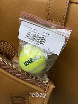 Kith for Wilson Leather Racquet Bag + Key Chain Brand New In Hand
