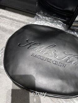 Kith x Wilson leather racket cover black