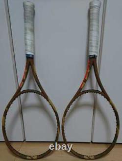 Limited Edition Tennis Racket Wilson Camouflage Burn Nishikori Set Of Bottles