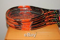 Lot of 4 Wilson Burn 100ULS STRUNG 4 0/8 (L0) Tennis Racket