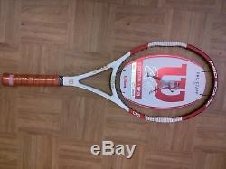 NEW 2014 Wilson Pro Staff Tour 90 Roger Federer 4 1/2 grip Tennis Racquet