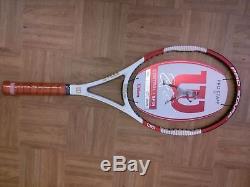 NEW 2014 Wilson Pro Staff Tour 90 Roger Federer 4 3/8 grip Tennis Racquet