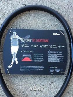 NEW 2017 Wilson Pro Staff 97L Countervail Tennis Racquet 4 3/8 free shipping