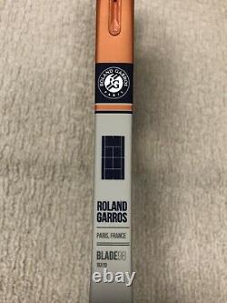 NEW Limited Edition Wilson Blade 98 Roland Garros Tennis Racquet Grip Sz 4 1/4
