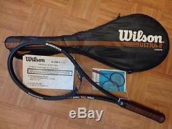 NEW Vintage Wilson ULTRA Standard 75 head 4 5/8 ST. VINCENT Tennis Racquet