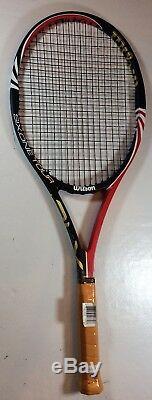 NEW WILSON BLX SIX. ONE TOUR 90 with 4 1/4 GRIP 10/10 NEW CONDITION ROGER FEDERER