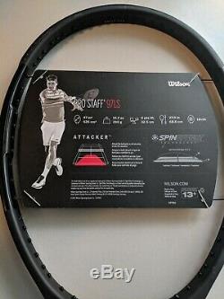 NEW WILSON PRO STAFF 97LS tennis racquet 4 1/8 Black