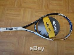 NEW Wilson BLX Tempest 4 110 head 4 1/4 grip Tennis Racquet