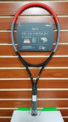 NEW Wilson CLASH 100 Tennis Racquet 4 3/8