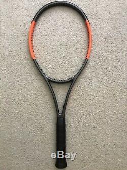 NEW Wilson H22 18x20 CV Burn 100 Pro Stock Tennis Racket Paint Job Racquet