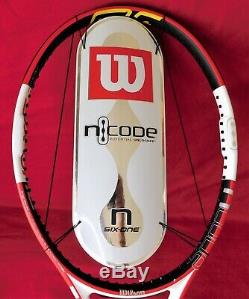 NEW Wilson Ncode Six One 95 Tennis Racquet 4 5/8 18x20 FREE SHIPPING