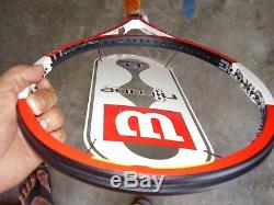 NEWithHoly Grail Wilson NCode 90 Roger Federer Signature Tennis Racquet 41/2