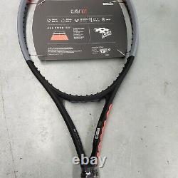 NIW Wilson Clash 100 Unstrung Tennis Racquet 4 1/4 Grip Size