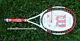New Wilson Blx Six. One 95s Spin 18x16 Smart Tennis Sensor Ready Prestrung