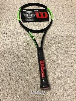 New Wilson Blade 98 16x19 V6 Tennis Racquet Grip Size 4 3/8